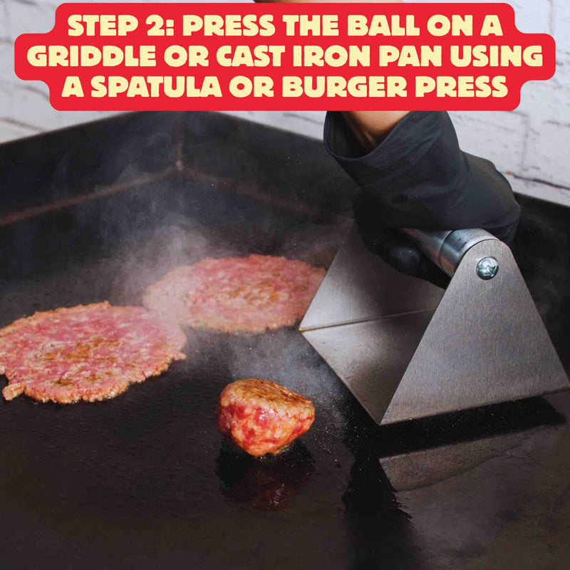 Beef Smash Burger Meat - 3