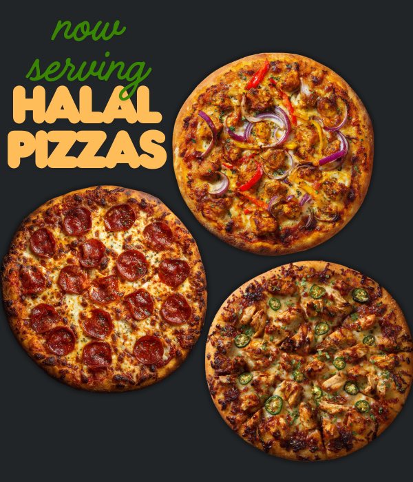 Halal Pizzas - Mobile
