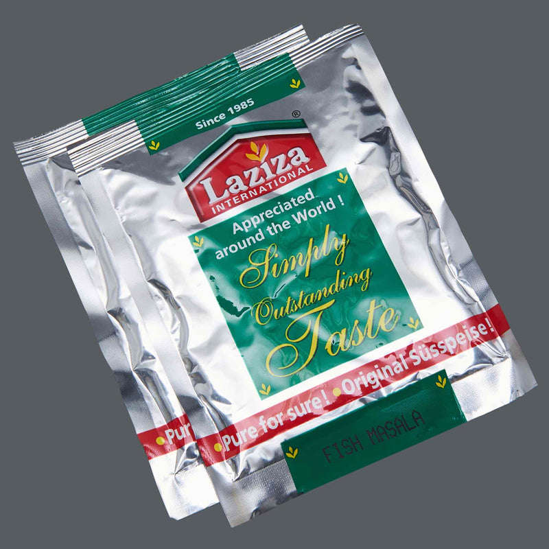 Laziza Fish Masala Recipe Mix - Open Box