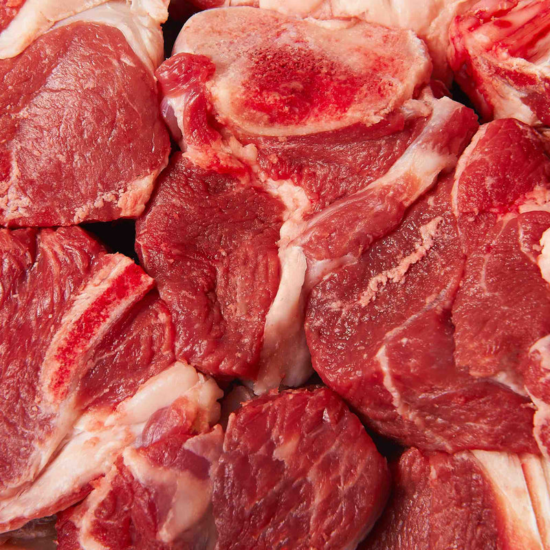 Zabiha Halal Goat Stew Gosht - Detail